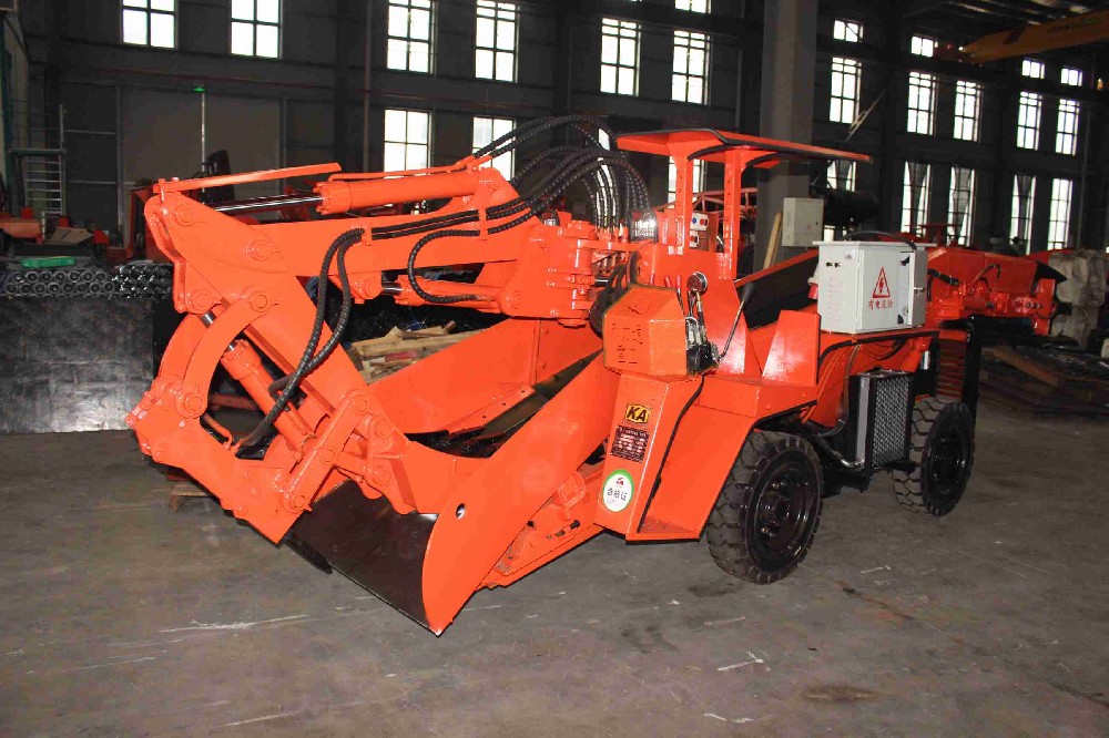 礦山設(shè)備挑選:渭南井巷扒渣機才是真正的多面手